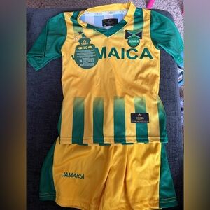Jamaica Yellow and Green Jersey